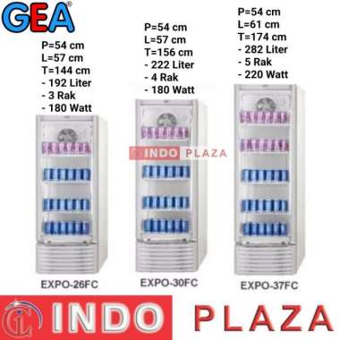 SHOWCASE GEA EXPO 26FC / 30FC / 37FC EXPO-30FC