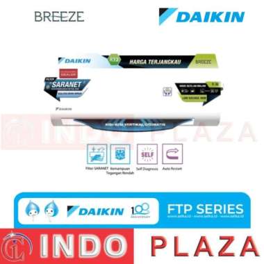 AC DAIKIN 1 PK FTP 25AV / FTP25AV (Hanya unit)