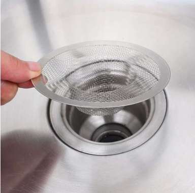 Saringan Wastafel Stainless/ Kitchen Sink Strainer Saringan Wastafel Bak Cuci Piring/ Saringan Afur 