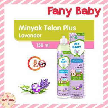 MY BABY MINYAK TELON PLUS EUCALYPTUS + LAVENDER 150ML