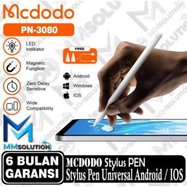 MCDODO Stylus S Pen iPad Pencil Apple Palm Rejection Stylus for iPad Series & Android PEN PN-3080 (A