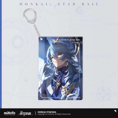 Sunday Light Cone Series After the Charmony Fall Key Chain - Honkai Star Rail 9cm