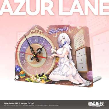 Illustrious Welcome to Little Academy Series Have a Glass of Fresh Milk Acrylic Clock - Azur Lane