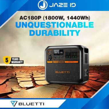 Bluetti AC180P Portable Power Station 1800W Power Bank Besar Powerbank