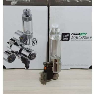 Solenoid bubble counter co2 diy tabung Insert