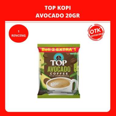TOP KOPI AVOCADO 20GR - 1 RENCENG