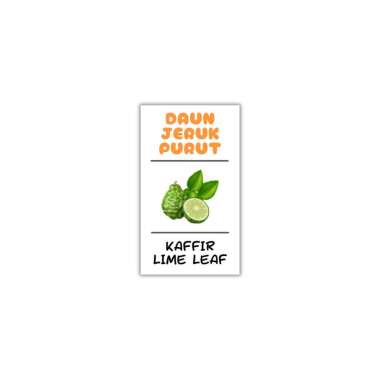 KIMSHOP Label Stiker Bumbu Dapur Vynil Sticker Warna Botol Rempah Aesthetic Waterproof Tahan Air DAU
