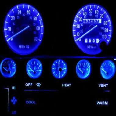 Lampu LED T5 - Lampu T5 LED Panel AC, Speedometer Dashboard Mobil Motor T5 Biru