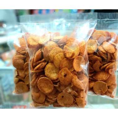 (KILO) Basreng Iteng Kerupuk Kripset 250 gr Pedas