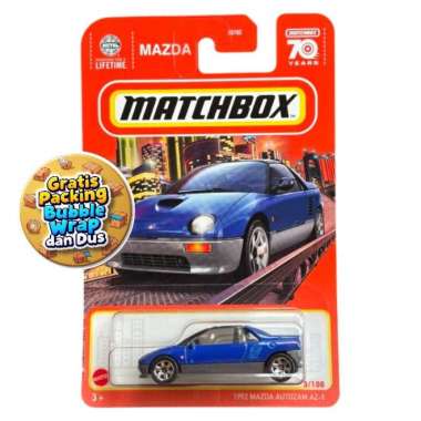 1992 Mazda Autozam AZ-1 Biru Matchbox 930S