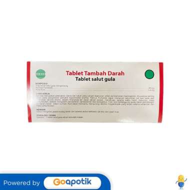 TABLET TAMBAH DARAH MERSI STRIP 10 TABLET