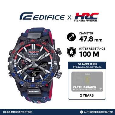 Jam Tangan Edifice Pria Analog ECB-2000HR-1ADR