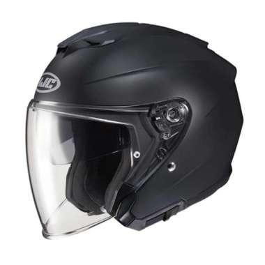 HJC i30 Helm Half Face Double Visor L SEMI FLAT BLACK