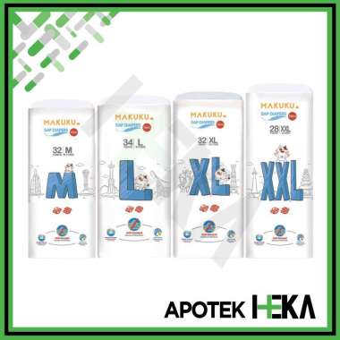 Makuku Air Diapers Slim Pants - Popok Bayi Celana XL32