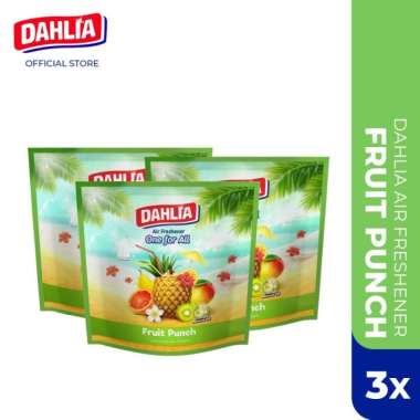 Dahlia Air Freshener One For All Pengharum Ruangan Fruit Punch [75 Gr] isi 3 Pcs