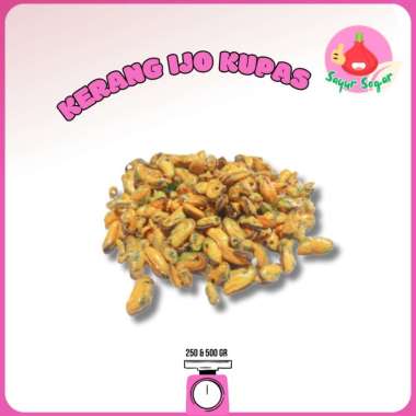 Sayur Segar - Kerang Hijau Kupas/Peeled Green Mussels 500 gram