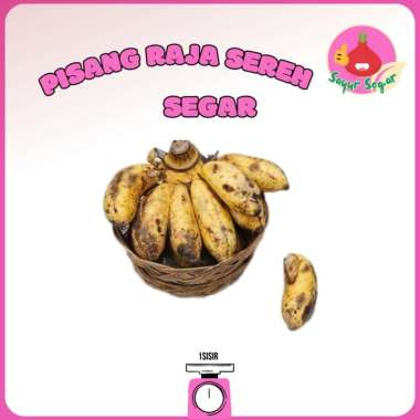 Sayur Segar - Pisang Raja Sereh/Banana 1 Sisir