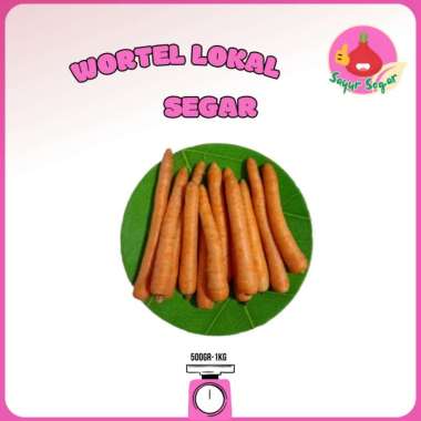 Sayur Segar - Wortel Lokal Segar / Local Carrots 1 kg