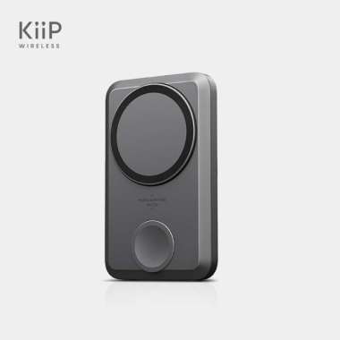 KIIP WIRELESS EW31 2IN1 POWER BANK WIRELESS MAGNETIC POWERBANK IWATCH 10000 MAH TYPE C PD FAST CHARG