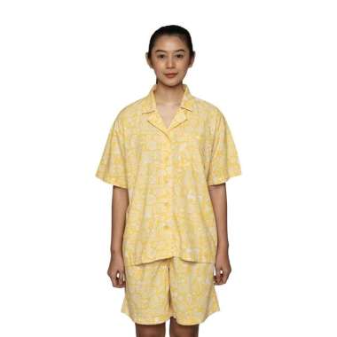EIGER WS KAUWELA PRINTED SHIRT XXL Yellow