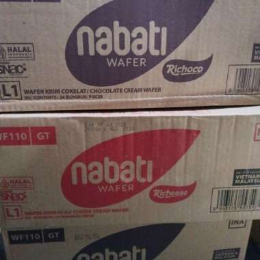 nabati wafer 5000 an karton coklat