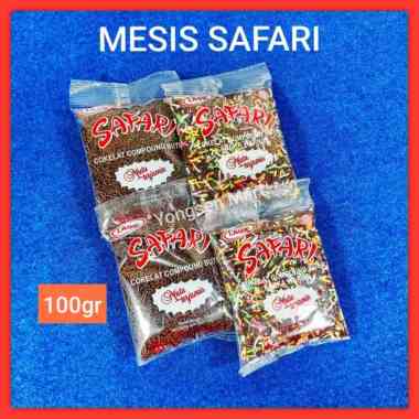 Lagie Meses Mesis Safari 100gr Cokelat Warna warni Cokelat