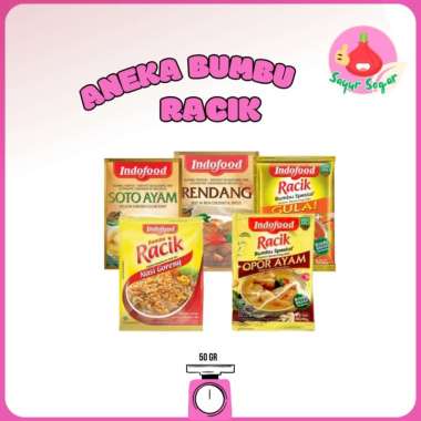 Sayur Segar - Indofood Bumbu Racik / Gulai / Rendang / Soto Ayam / Opor / Nasi Goreng Soto Ayam