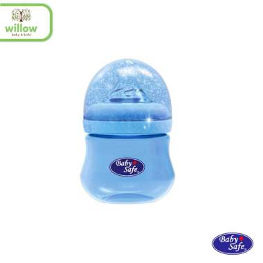 Botol Susu Bayi - Babysafe Feeding Bottle 150Ml Blue
