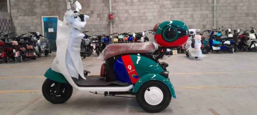 Sepeda Motor Listrik Roda 3 Tiga E NINE TRISTAR Italia