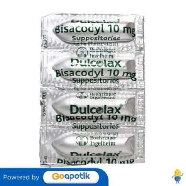 DULCOLAX DEWASA 10 MG SUPPOSITORIA