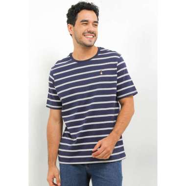 Hush Puppies Kaos Pria Travis Navy Navy L