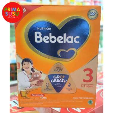 Promo Harga Bebelac 3 Susu Pertumbuhan Vanila 400 gr - Blibli
