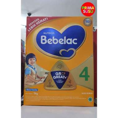 Promo Harga Bebelac 4 Susu Pertumbuhan Vanila 1000 gr - Blibli