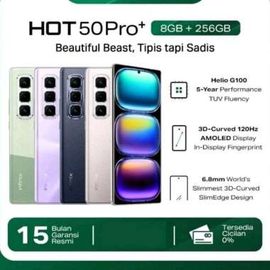 INFINIX 50PRO Plus (8/256) Garansi Resmi Nasional