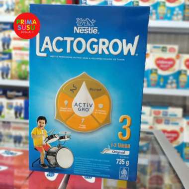 Lactogrow 3 735 gr Madu, Original, Vanila Vanila