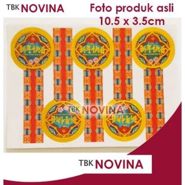 STIKER SEGEL IMLEK / STIKER CHINESE NEW YEAR / STIKER SEGEL STOPLES Lunar isi 5