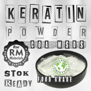 Keratin Powder 1gr / Bubuk Keratin Protein / Keratin Protein Powder Food Grade / Keratin Extract Pow