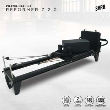 Pilates Reformer Z 2.0 - SVRG - Black Series - Alat GYM - Alat Olahraga