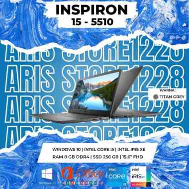 DELL INSPIRON 15-5510 | i5-11300H 8GB 256GB SSD FHD OHS2019