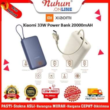 Xiaomi 33W Power Bank 20000mAH