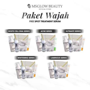 MS GLOW - PAKET WAJAH FREE SPOT TREATMENT - 15 GR ACNE FREE ACNE SPOT TREATMENT