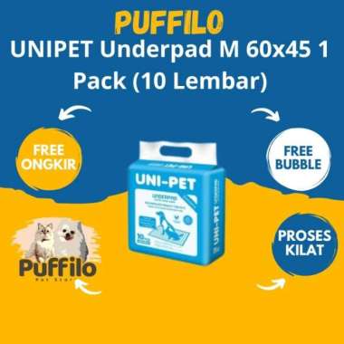 UNIPET Underpad 1 Pack (10 Lembar) M