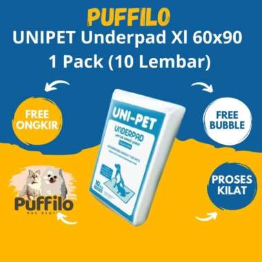 UNIPET Underpad 1 Pack (10 Lembar) XL