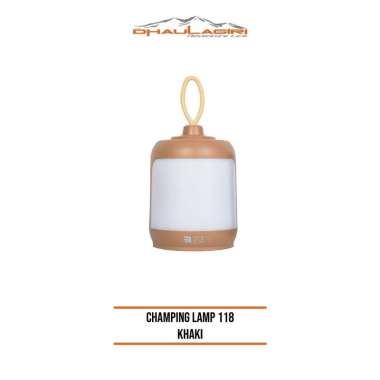 Dhaulagiri Camping Lamp 118 / Lampu Camping Praktis dan Ringan Khaki
