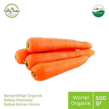 WORTEL ORGANIK BSP FARM 500GR