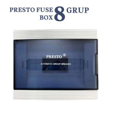 BOX MCB 8 GRUP INBOW PRESTO FUSE BOX TANAM TEMBOK TEMPAT DUDUKAN MCB 8 GRUP