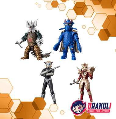 Toys BANDAI Cho-Do / Chodo Alpha Ultraman Kaiju Vol. 3 (Set of 4)