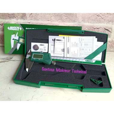 INSIZE 6" 1108-150 Skemat Sigmat Jangka Sorong Vernier Caliper Digital 6 Inchi