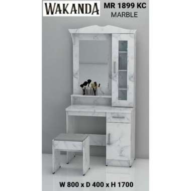 Meja Rias Wakanda Minimalis Ekonomis Coffee