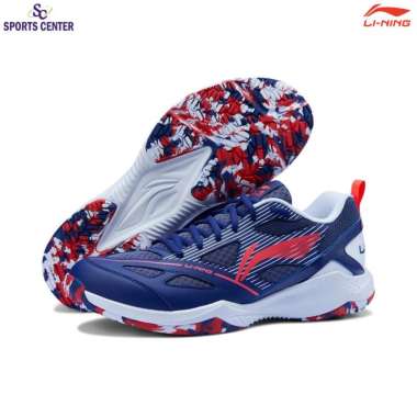 New Sepatu Badminton Lining Blast JF-01 / JF Lite AYTU025-4 Blueprint NeonFushia 43 2/3